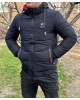 Мъжко зимно яке  с качулка